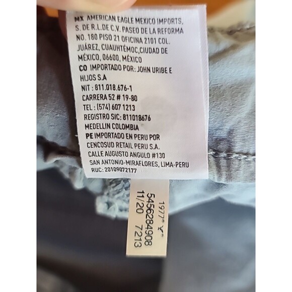 American Eagle Next Level Flex Women's Shorts Size US 29 Light Blue, USED - Picture 12 of 12